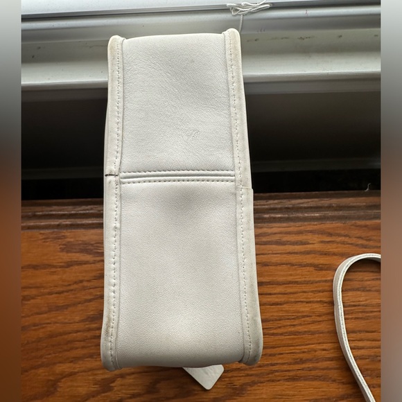 COACH vintage LUNCH BOX ZIP🔥9991🔥HTF White - Picture 4 of 14
